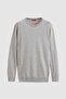 Ds Damat Regular Fit Gray Non-Pilling Crew Neck Knitwear Sweater - 5