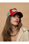 Women Men Red Hat Urban Collection Hard Love Trucker Hat