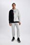 Defactofit Jogger Sweatpants Standard Fit Double Pockets Printed Elastic Leg B4488Ax24Sp - 2
