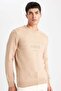 Relax Fit Crew Neck Printed Sweater Sweater B3857Ax23Wn