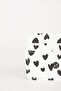 Women's Heart Printed Faux Leather Card Holder B8167Axns - 2