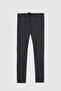 بنطلون Ds Damat Slim Fit Anthracite بخصر مطاطي وسحاب من الليكرا مريح للركض - 5