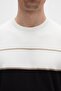 Ds Damat Slim Fit Ecru Summer Rayon Knitwear T-Shirt - 6