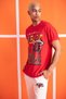 Nba Miami Heat Oversize Wide Fit Crew Neck Short Sleeve 100% Cotton T-Shirt A3807Ax23Sm - 3