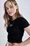 Coool Fitted Ribbed Camisole Short Sleeve T-Shirt Z9104Az23Sm - 5
