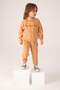 Baby Boy Regular Fit Slogan Printed Soft Furry Inside Sweatshirt Tracksuit Bottom Set Y8066A222Wn - 2