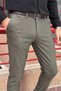 Men's, Pocket detail, Old Money culture, Plaid print, Polyviscose fabric, pants - 4