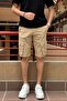 Men'S, Summer, Flexible, Cotton, Cargo Pocket, Gabardine Shorts 24Inp161 - 4