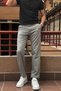Men, Adjustable Waist, Regular-Fit, Old Money Culture, Cotton, Linen Look Pants 166-1 - 3