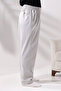 Linen Hajj and Umrah Men's Baggy Trousers Gray - 4