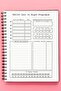 Diet And Exercise Tracking Book | Daily Weight Loss and Sports Coach | Spiral notebook - 4