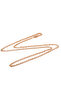 Female 45 Cm. 2 Mm. Rose Steel Necklace Chain Ap82Rs