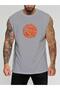 Basketball Yopu Printed Sleeveless T-Shirt