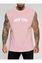 New York Printed Sleeveless T-Shirt