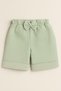 Girls' Summer Shorts Striped Bow Casual Cut Cotton Double Long Bermuda Shorts 3-6 Years - 3