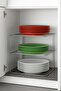 Plate Rack 2-Tier In-Cabinet Plate Kitchen And Countertop Organizer Shelf - 5