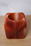 Modern |   Desktop Pen Holder |   Office Decoration |   Copper |   11X11X10Cm - 5