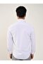 Men's Regular Fit Long Sleeve White Shirt - 5