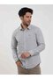 Men's Slim Fit Long Sleeve Black Shirt