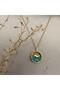 316L Steel Dolphin Detailed Gold Necklace - 6