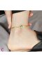 Elegant Butterfly Gold Chain Stainless Steel Women's Anklet - Gift Accessory Bijoux Jewelry - 2
