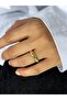 Auger Design Gold Ring - 2