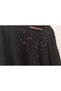 Plus Size Stone Embroidered Long Sleeve Luxury Mother Combed Cotton - 4