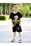 Ko 2025 Summer 3 Sets 6 Pieces Printed Combed Cotton Sleeved Set - 5
