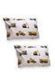 100% Cotton Baby Kids Pillow Case 35X45 (2 Pcs) Business Machine Scoop - 4