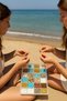 Summer Season Natural Stone Sea Star Seashell Fimo Sand Beads Jewelry Making Hobby Set - 7