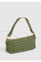 Green Straw Shoulder Bag 1913082-28726 - 4