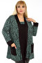 Leopard Patterned Comfortable and Flowy Pocket Cardigan Blouse Set - 7