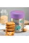 Double Wall SS Food Jar 10oz 88x88x125mm-Purple - 5