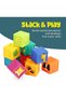 The Moon Brand Baby Stacking Blocks Sensory Toys Set Textured Balls, Number Block Cubes & Animal Toy - 3