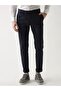 Navy Blue Men's Straight Casual Pants
