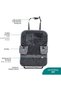 Baby Back Seat Organizer – Top Buckle Fastener, Transparent Tablet Pocket, Side Hoo - 3