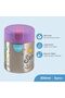Double Wall SS Food Jar 10oz 88x88x125mm-Purple - 4