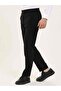 Men's Regular Fit Black Trousers - 3