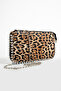 Stores Women's Studded Cross Chain Strap Wallet Bag