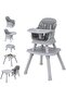 6 in 1 High Chair Converts To Dining Booster Seat, Stool, Small Dining Chair, Study - 2