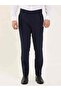 Men's Regular Fit Navy Blue Trousers