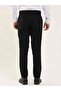 Men's Regular Fit Black Trousers - 5