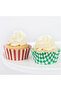 Festive House Cupcake Kit - New Year's House Cupcake Kit (24 Pieces) - 6