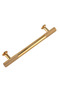 Golden Yellow t Bar (Serrated Bar) Handle Aluminum Metal.Furniture Kitchen Drawer Door Handle - 2
