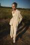 Visolin Striped Blazer - Natural - 5