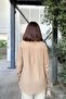 Women's Mink Classic Collar Long Sleeve Regular Cut Standard Size Shirt (Custom Fabric) - 4