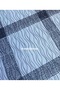 Fiber Lined Water Ripple Path Checkered Non-Slip Pvc Round Oilcloth Tablecloth - 2