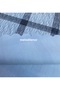 Fiber Lined Water Ripple Path Checkered Non-Slip Pvc Round Oilcloth Tablecloth - 5