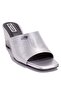 DZA07-108524344CN Silver Platform Heel Women's Slippers