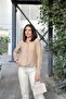 Women's Mink Classic Collar Long Sleeve Regular Cut Standard Size Shirt (Custom Fabric) - 2